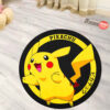 Pokemon Pikachu Shaped Rug Custom Anime Room Decor