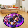 Dragon Ball Vegeta Skill Round Rug Custom Anime Room Mats