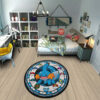 Pokemon Mudkip Round Rug Custom Anime Room Mats