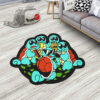 Pokemon Squirtle Squad Shaped Rug Funny Having Dinner