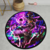 Dragon Ball Goku Black Rose Skill Round Rug Custom Anime Room Mats