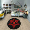 Sasuke Eternal Mangekyou Round Rug Custom Anime Room Mats