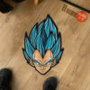 Dragon Ball Vegeta Blue Shaped Rugs Custom Anime Room Mats