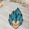 Dragon Ball Vegeta Blue Shaped Rugs Custom Anime Room Mats