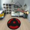 Izuna Mangekyou Round Rug Custom Anime Room Mats