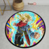 Dragon Ball Future Trunks Skill Round Rug Custom Anime Room Mats