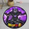 Black Frieza Round Rug Custom Super Super Heroes Anime Room Mats