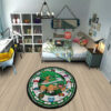 Pokemon Torterra Round Rug Custom Anime Room Mats