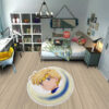 Sailor Uranus Shaped Rug Custom Sailor Moon Anime Room Decor