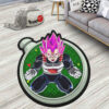 Dragon Ball Vegeta Black Rose Shaped Rug Custom Anime Room Decor