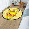 Pokemon Pikachu Round Rug Custom Anime Rug Floor Mats