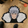 Senju Tobirama Shaped Rugs Custom Anime Room Mats