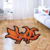 Kurama Shaped Rugs Custom Anime Room Mats