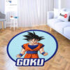 Dragon Ball Goku Shaped Rug Custom Anime Room Mats