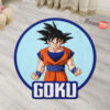 Dragon Ball Goku Shaped Rug Custom Anime Room Mats