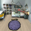 Devil Fruit Gomu Gomu Shaped Rug Custom Room Decor