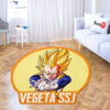 Dragon Ball Vegeta SSJ Shaped Rug Custom Anime Room Mats