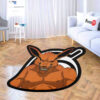 Kurama Shaped Rug Custom Anime Room Mats