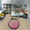 Devil Fruit Hana Hana Shaped Rug Custom Anime Room Decor