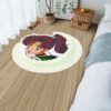 Sailor Jupiter Shaped Rug Custom Sailor Moon Anime Room Decor