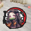 Nezuko Kamado Shaped Rug Custom Anime Room Mats