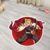 Kyoujurou Rengoku Shaped Rug Custom Anime Room Decor Mat Quality Carpet