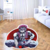 Akaza Shaped Rug Custom Anime Room Decor Mat Quality Carpet