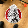 Dragon Ball Goku SSJ Shaped Rug Custom Anime Mats Room Decor Quality Carpets