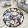 Luffy Nika Round Rug Custom Anime Room Mats