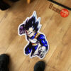 Dragon Ball Vegeta Shaped Rug Custom Anime Mats Room Decor Quality Carpets