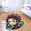 Tanjiro Kamado Shaped Rug Custom For Room Mats Decor Quality Carpet