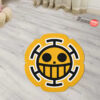 Heart Pirates Flag Shaped Rugs Custom For Room Decor Mat Quality Carpet