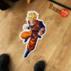 Dragon Ball Gohan Super Saiyan Shaped Rug Custom Anime Mats Room Decor Quality Carpets