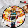 Dragon Ball Bardock Skill Round Rug Custom Anime Room Mats