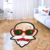 Dragon Ball Master Roshi Shaped Rugs Custom Anime Room Mats