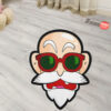 Dragon Ball Master Roshi Shaped Rugs Custom Anime Room Mats