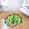 Dragon Ball Broly Shaped Rugs Custom Anime Room Mats