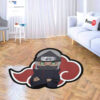 Kakuzu Shaped Rugs Custom Symbol Anime Room Mats