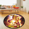 Orange Piccolo Round Rug Custom Super Super Heroes Anime Room Mats