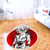 Dragon Ball Goku Ultra Instinct Shaped Rug Custom Anime Room Decor