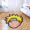 Uzumaki Shaped Rugs Custom Anime Room Mats