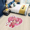 Sailor Chibi Moon Shaped Rug Custom Sailor Moon Anime Room Decor