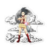 Momo Yaoyorozu Shaped Rug Custom Moon Clouds Anime Room Decor