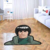 Might Guy Shaped Rugs Custom Anime Room Mats