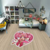 Sailor Chibi Moon Shaped Rug Custom Sailor Moon Anime Room Decor