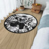 Tanjirou Kamado Manga Round Rug Custom Anime Room Mats