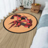 Pokemon Buzzwole Round Rug Custom Anime Rug Floor Mats