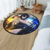 Obanai Iguro Round Rug Custom Anime Room Mats