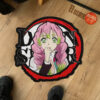 Mitsuri Kanroji Shaped Rug Custom Anime Room Mats