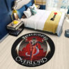 Demiurge Round Rug Custom Overlord Anime Room Mats